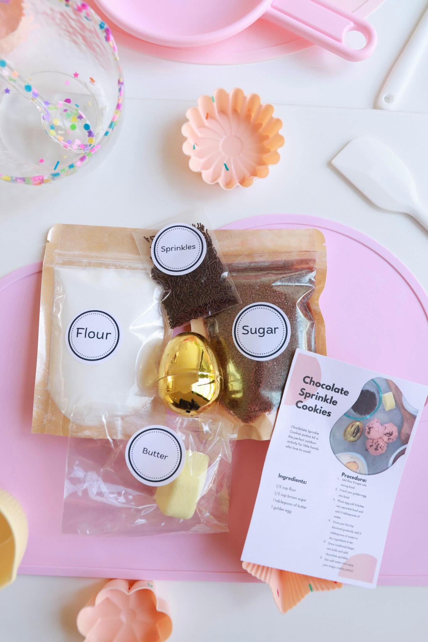 Fizz cookie cooking set