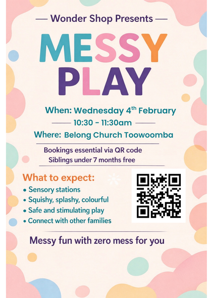 Messy Play - Belong Church Toowoomba